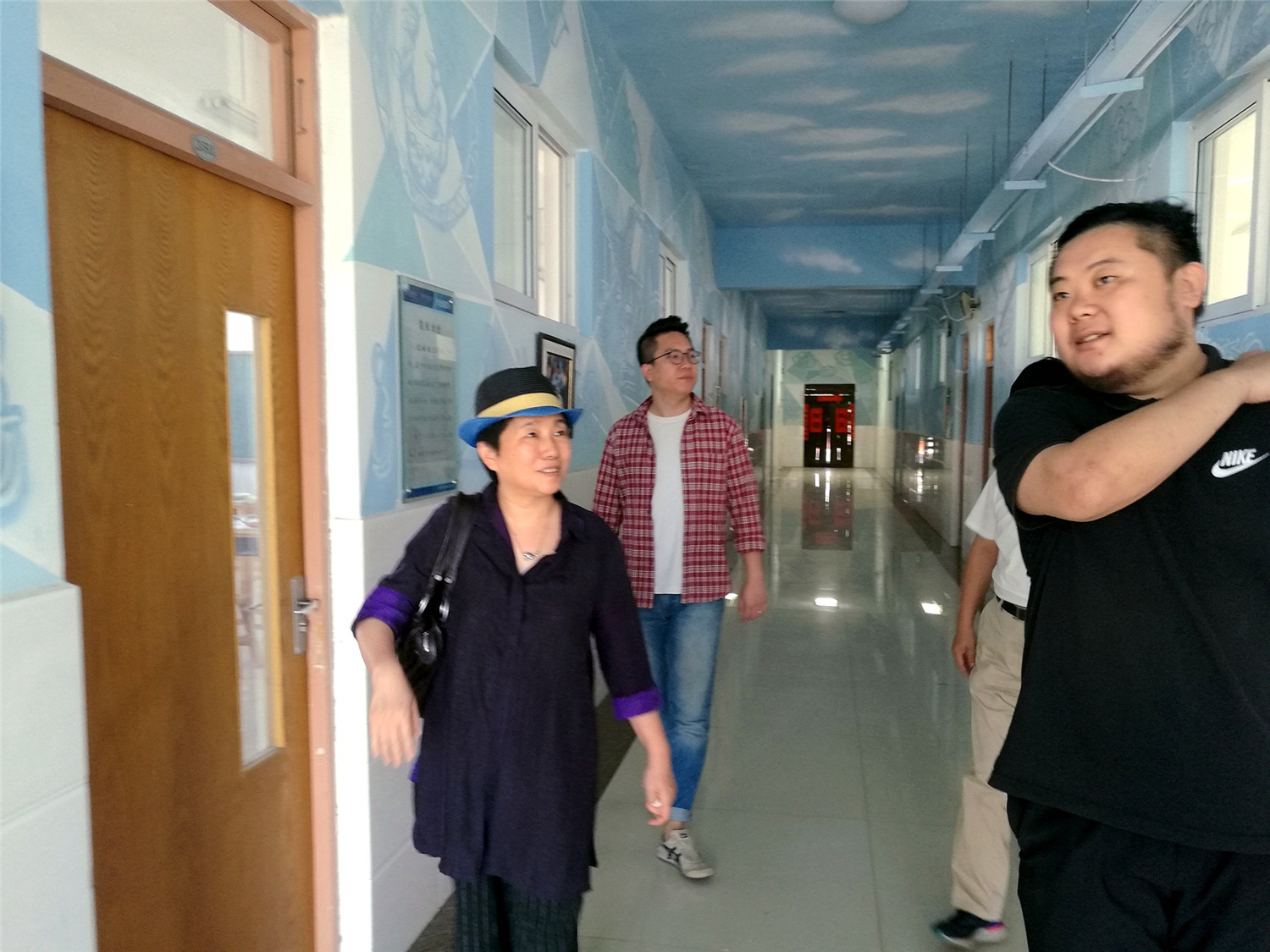 李辰、于雨田到淄博市特殊教育中心參觀指導(dǎo)