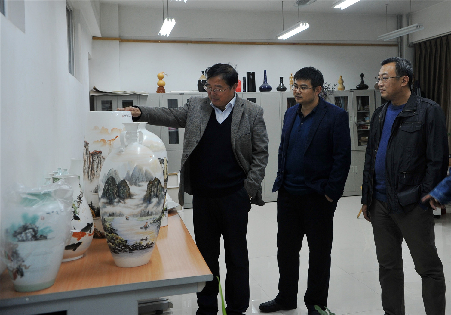 市教育局對市特教中心進行中等職業(yè)學校專業(yè)等級認定工作