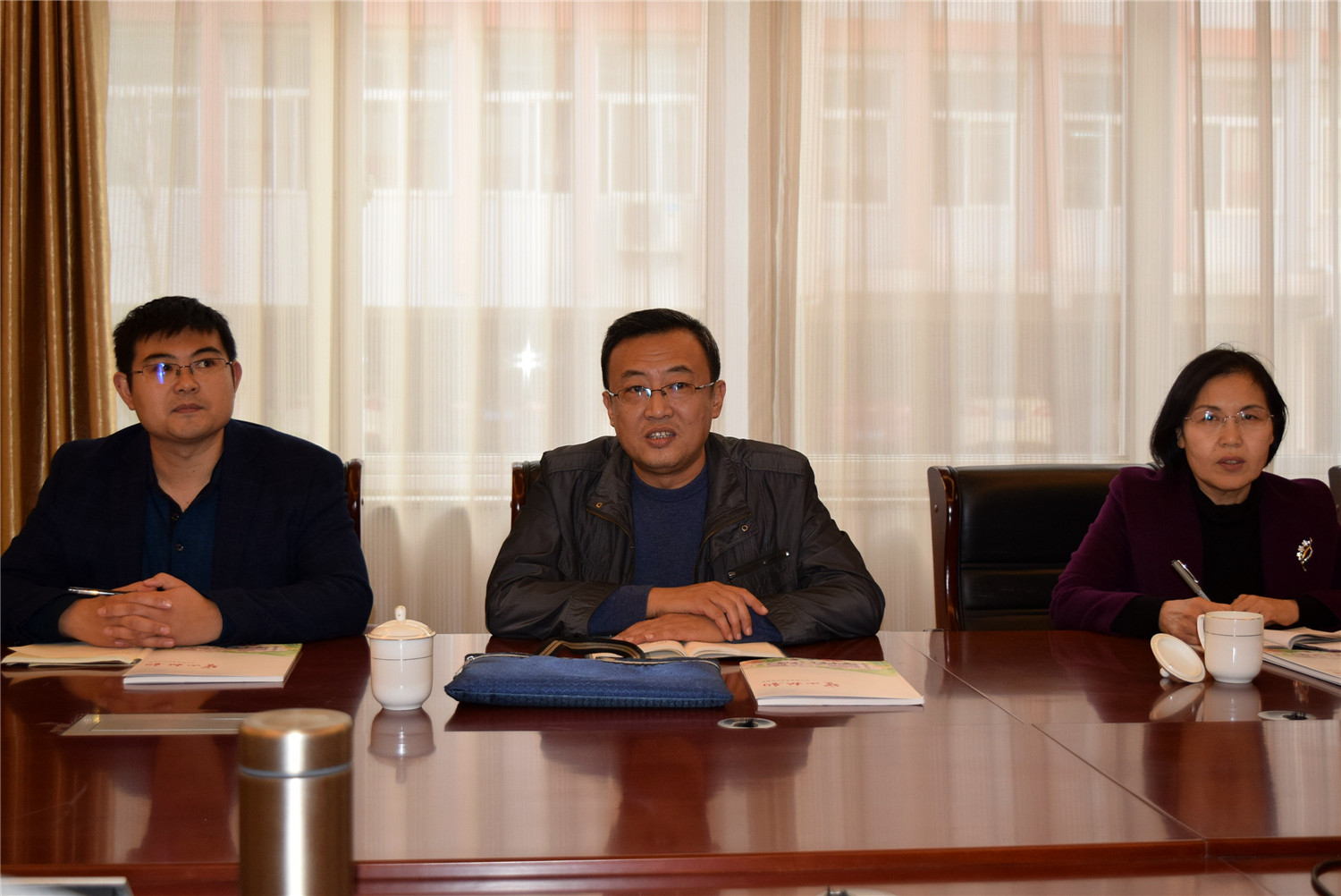 市教育局對市特教中心進行中等職業(yè)學校專業(yè)等級認定工作