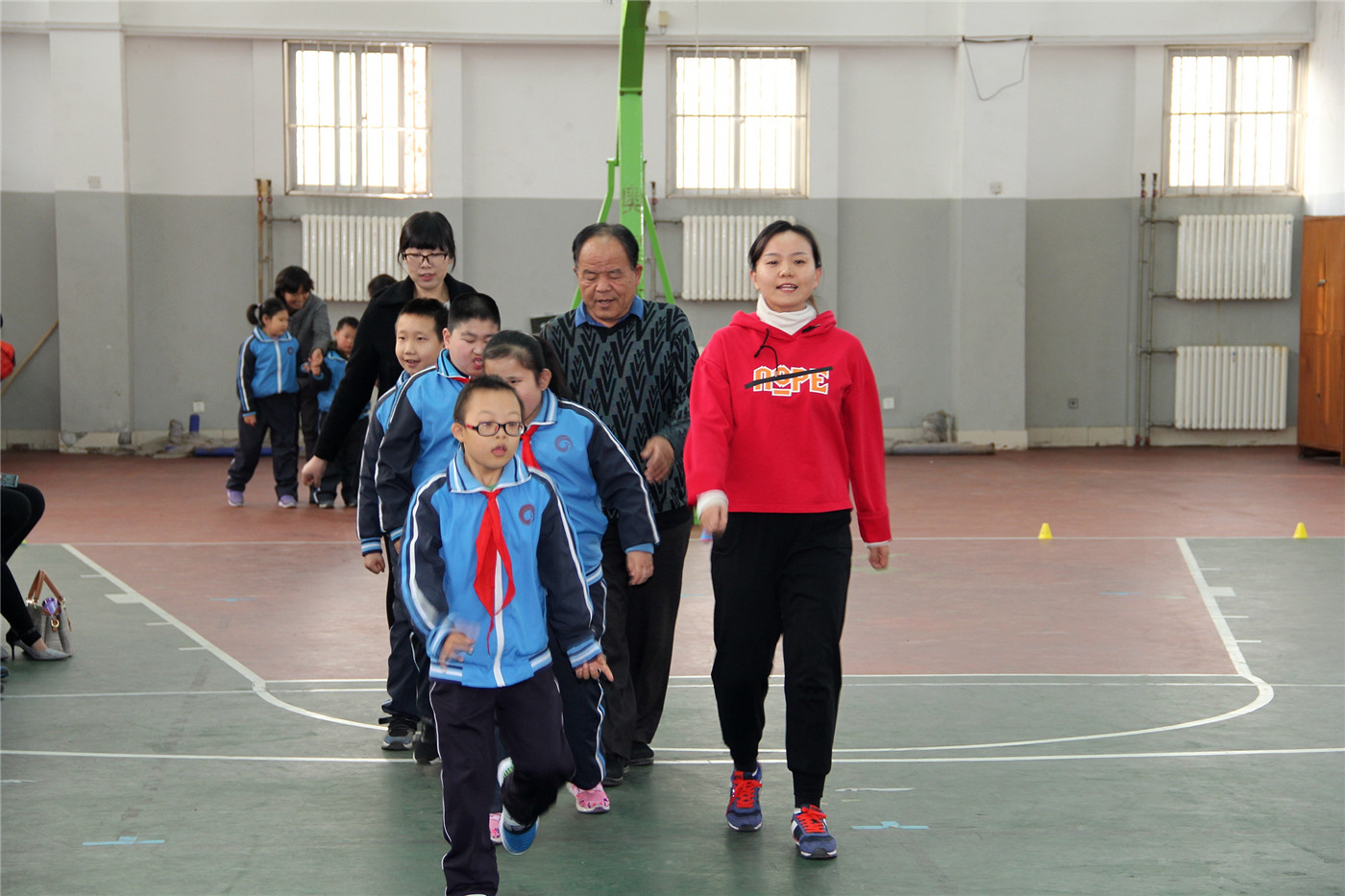 市特教中心舉行會(huì)操比賽