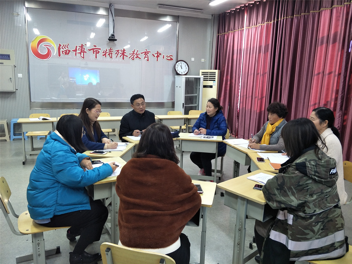 市教研室到市特教中心開展特殊教育課堂教學觀摩研討活動