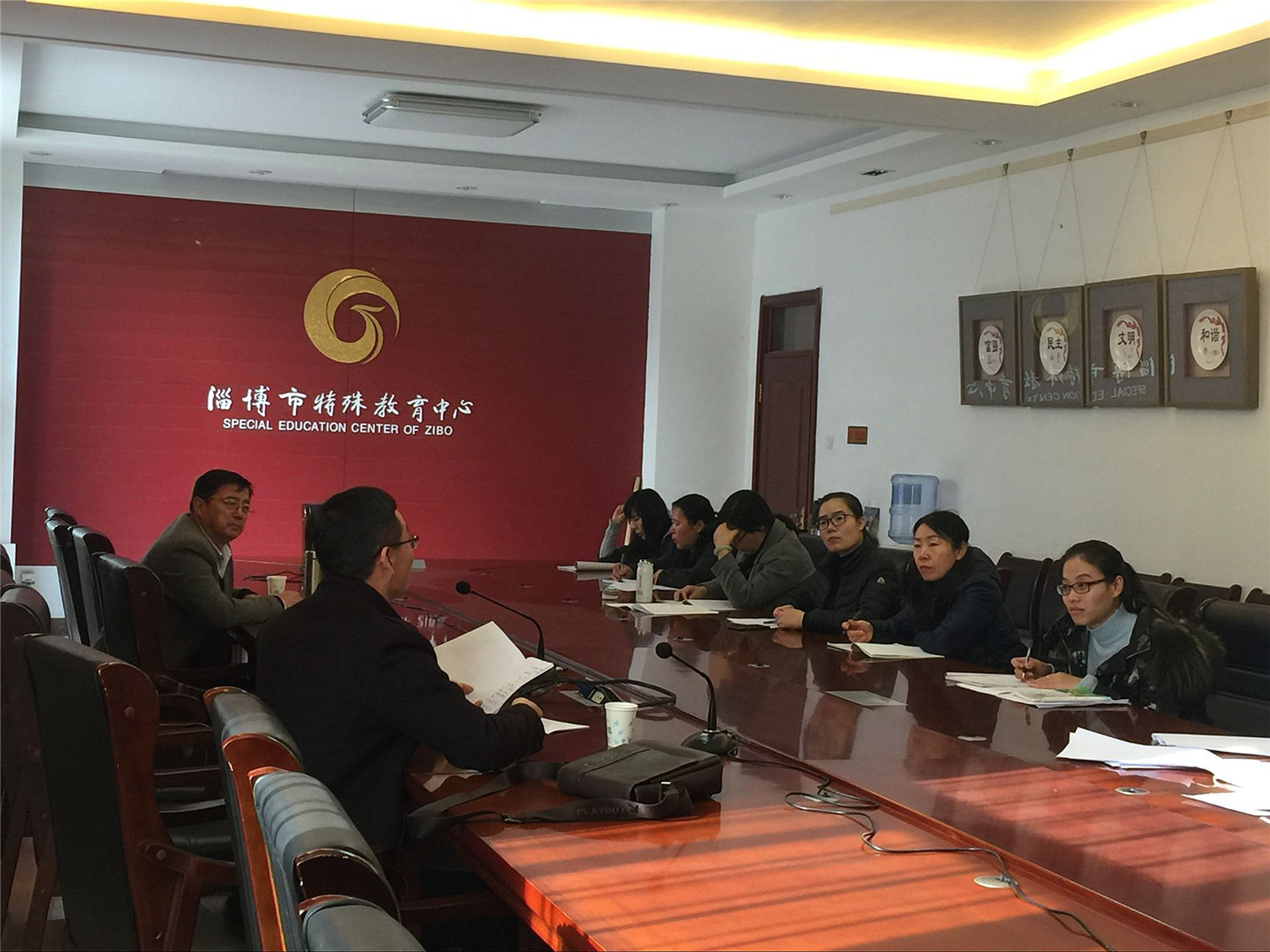 市教研室到市特教中心開展特殊教育課堂教學觀摩研討活動