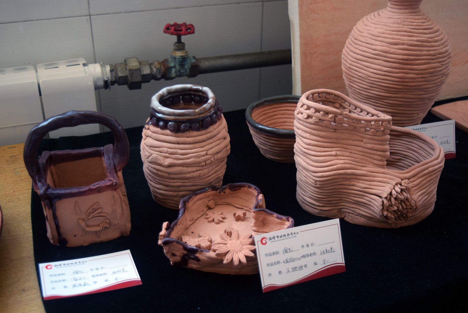 市特教中心組織“為祖國(guó)點(diǎn)贊”作品展