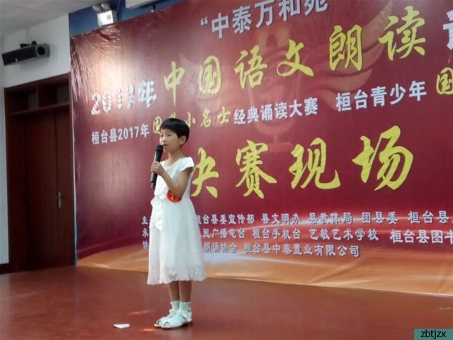我校視障學(xué)生參加2017中國(guó)語文朗讀評(píng)選活動(dòng)