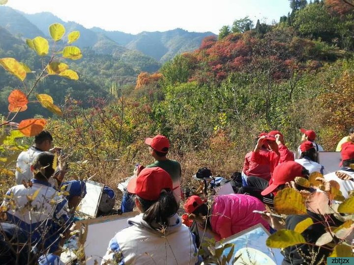 市特教中心成功組織美術寫生活動